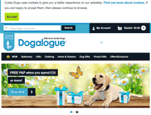 Tablet Screenshot of dogalogue.com
